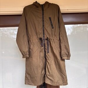 Top Secret Metallic Hooded Parka Jacket
Size 38 (M)